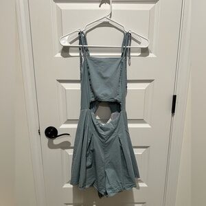 HYFVE Cutout Blue Romper